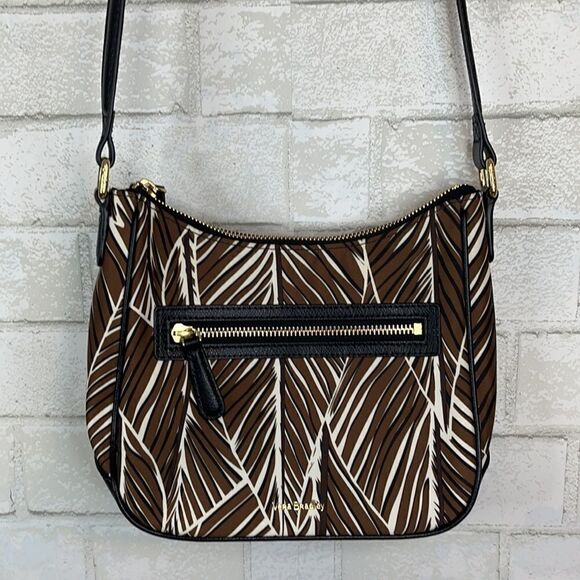 Vera Bradley Mini Vivian Crossbody Banana Leaves - Picture 1 of 8